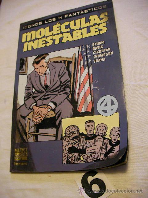 C&oacute;mics: COMIC LOS CUATRO FANTASTICOS - MOLECULAS INESTABLES - Foto 1