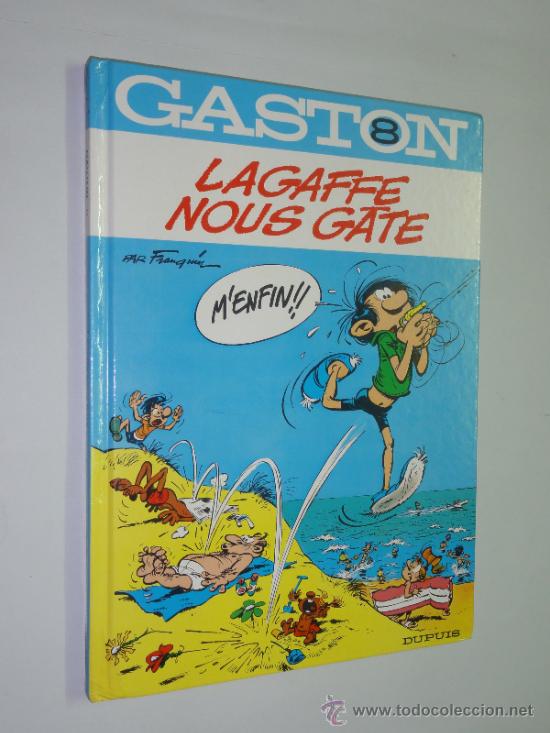 C&oacute;mics: GASTON N&ordm; 8 - LAGAFFE NOUS GATE - DUPUIS 1970 - EN FRANCES - Foto 1