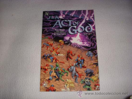 C&oacute;mics: JLA ACT OF GOD LIBRO 1 DE 3, DE DC, PRESTIGIO - Foto 1
