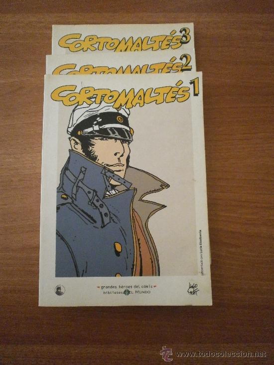 C&oacute;mics: LOTE DE 3 COMICS CORTOMALTES N&ordm; 1 -2- 3- - Foto 1