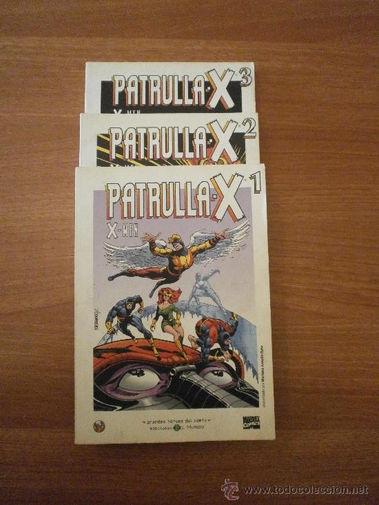 C&oacute;mics: LOTE  DE 3 COMICS PATRULLA X N&ordm; 1 -2- 3 - - Foto 1