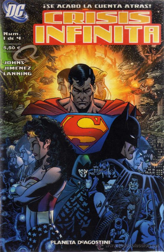 C&oacute;mics: Crisis infinita N&ordf;1 de 4 - CJ34 - Foto 1