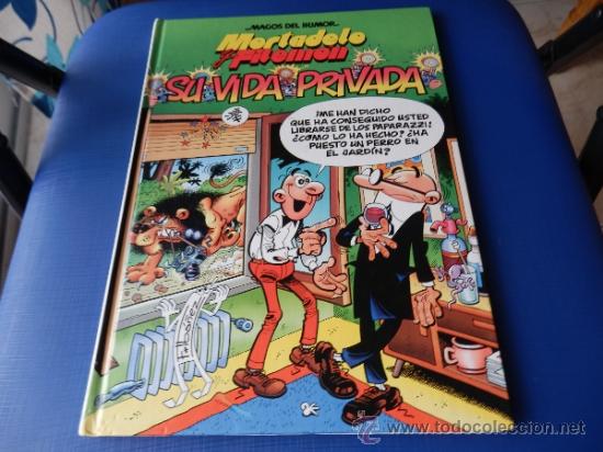 C&oacute;mics: Magos del humor : mortadelo y filemon - Su vida privada - ed. circulo de lectores - Foto 1