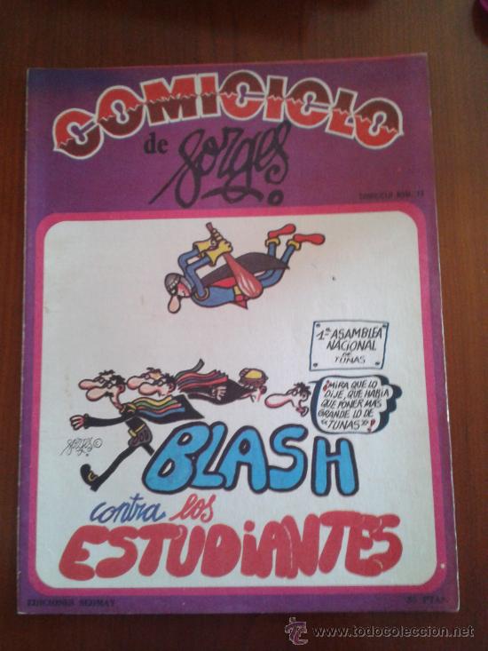 C&oacute;mics: Comiciclo n&uacute;mero 13 de Forges Blash contra los estudiantes - Foto 1