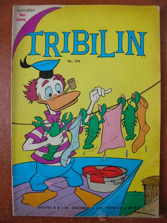C&oacute;mics: TRIBILIN N&ordm; 134: WALT DISNEY - Foto 1
