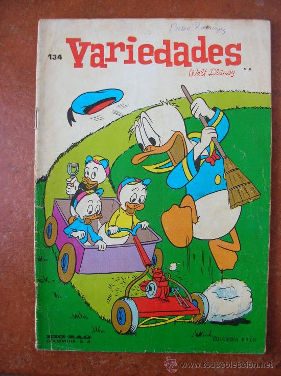 C&oacute;mics: VARIEDADES N&ordm; 134; WALT DISNEY - Foto 1