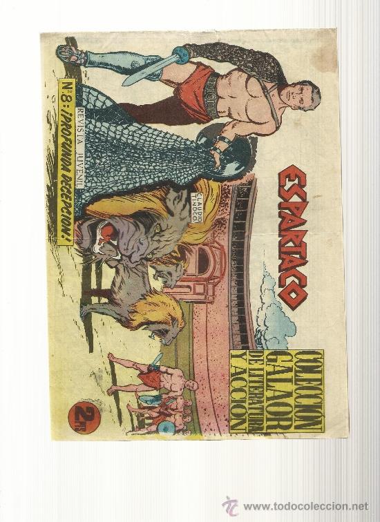C&oacute;mics: ESPARTACO N&ordm; 8 - Foto 1
