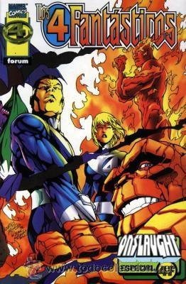 C&oacute;mics: 4 FANTASTICOS. ESPECIAL ONSLAUGHT. COMO NUEVO - Foto 1
