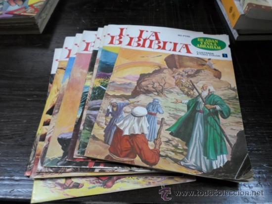 C&oacute;mics: La Biblia, Ed. Bruguera, numeros 1 al 10 - Foto 1