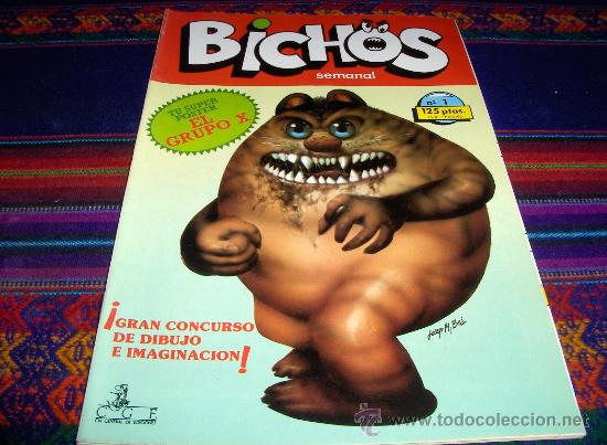 C&oacute;mics: BICHOS N&ordm; 1 CON EL P&Oacute;STER. CIA GENERAL DE EDICIONES 1986. 125 PTS. MBE. - Foto 1