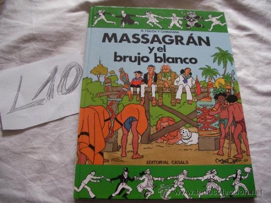 C&oacute;mics: MASAGRAN Y EL BRUJO BLANCO - FOLCH Y CAMARASA - Foto 1