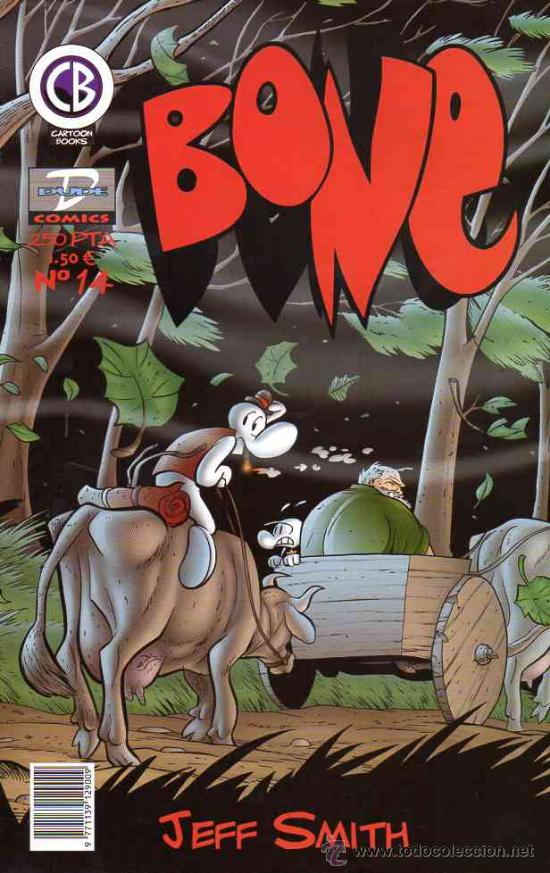 C&oacute;mics: BONE # 14 (Dude Comics,1999) - JEFF SMITH - EDICION ESPA&Ntilde;OLA - Foto 1