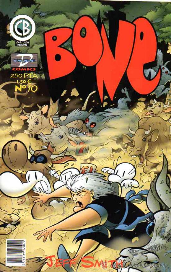 C&oacute;mics: BONE # 10 (Dude Comics,1999) - JEFF SMITH - EDICION ESPA&Ntilde;OLA - Foto 1