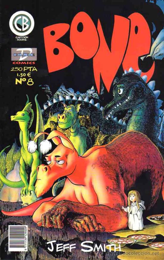 C&oacute;mics: BONE # 8 (Dude Comics,1999) - JEFF SMITH - EDICION ESPA&Ntilde;OLA - Foto 1