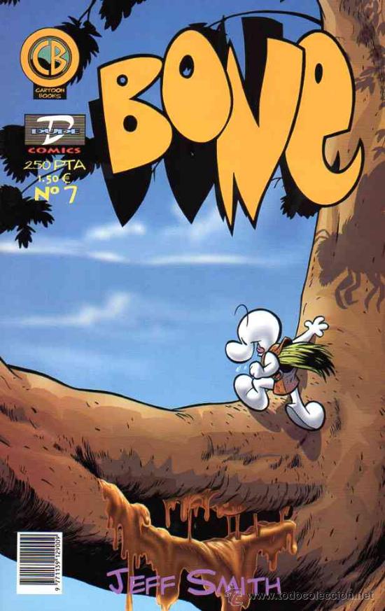 C&oacute;mics: BONE # 7 (Dude Comics,1998) - JEFF SMITH - EDICION ESPA&Ntilde;OLA - Foto 1