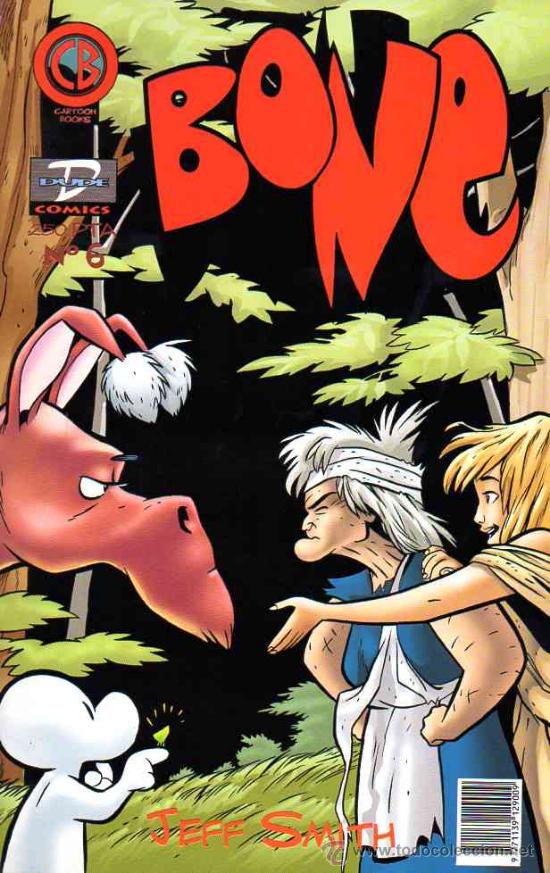 C&oacute;mics: BONE # 6 (Dude Comics,1998) - JEFF SMITH - EDICION ESPA&Ntilde;OLA - Foto 1
