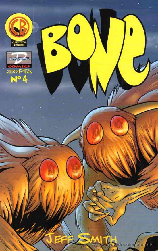 C&oacute;mics: BONE # 4 (Dude Comics,1998) - JEFF SMITH - EDICION ESPA&Ntilde;OLA - Foto 1