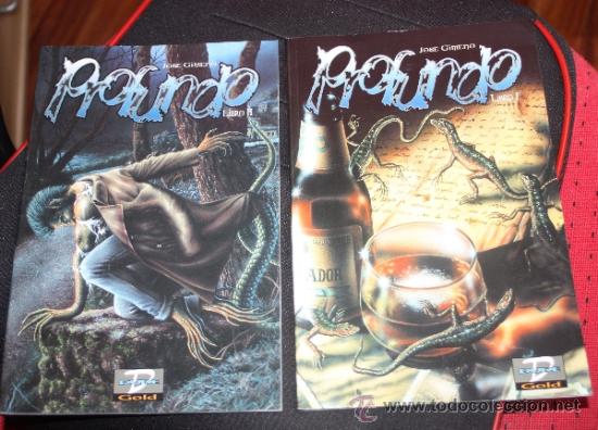 C&oacute;mics: PROFUNDO de JOSE GIMENO. Colecci&oacute;n completa en dos tomos. - Foto 1