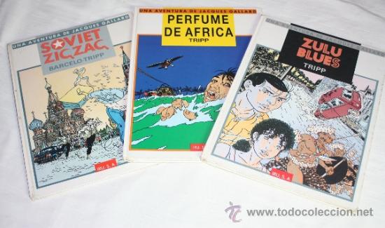 C&oacute;mics: LAS AVENTURAS DE JACQUES GALLARD, Completa en  3 TOMOS (BARCELO Y TRIPP.) - Foto 1