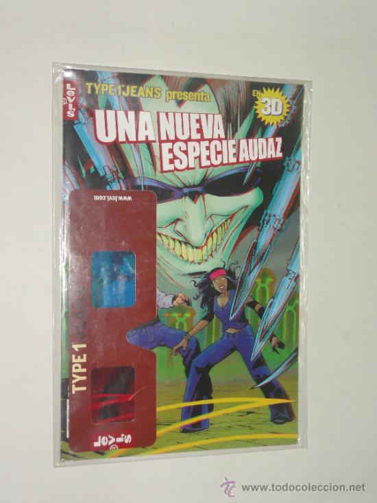C&oacute;mics: COMIC EN 3D - UNA NUEVA ESPECIE AUDAZ - LEVIS TYPE I JEANS 2003 - Foto 2