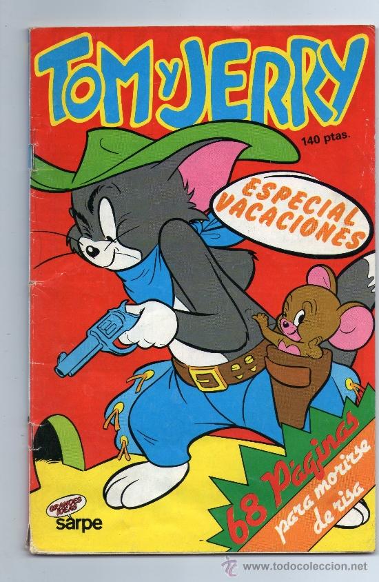C&oacute;mics: TOM Y JERRY - ESPECIAL VACACIONES - EDICIONES SARPE - A&Ntilde;O 1984. - Foto 1