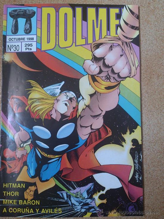 C&oacute;mics: REVISTA DOLMEN # 30 (OCTUBRE 1998)