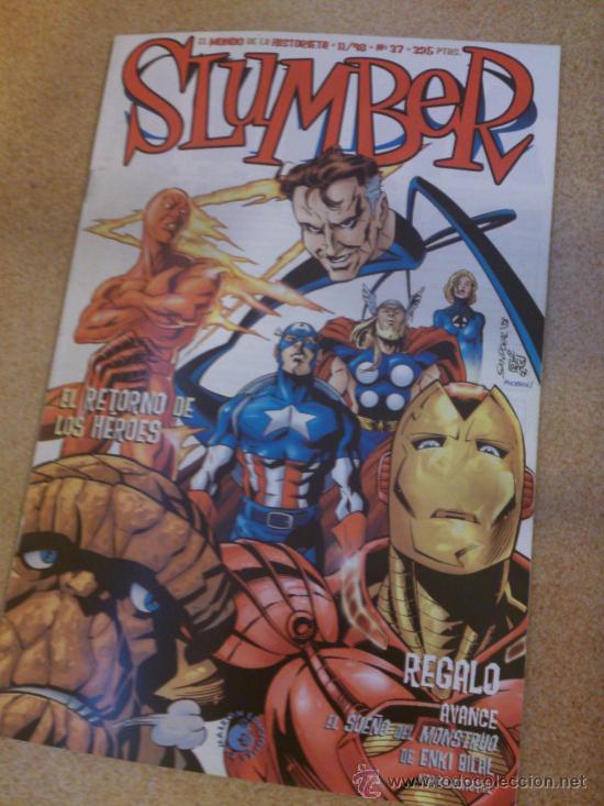 C&oacute;mics: FANZINE SLUMBER # 37 (CAMALEON EDICIONES) NOVIEMBRE 1998 - SLUMBERLAND