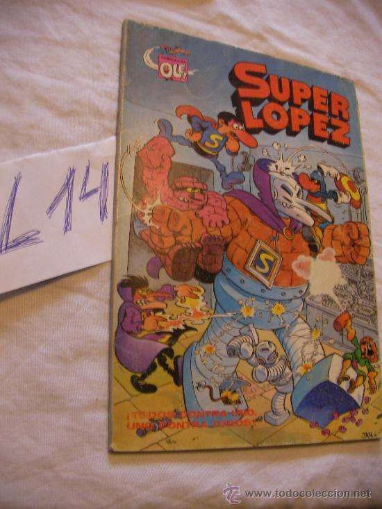 C&oacute;mics: ANTIGUO COMIC SUPER LOPEZ - ENVIO GRATIS  A ESPA&Ntilde;A - Foto 1