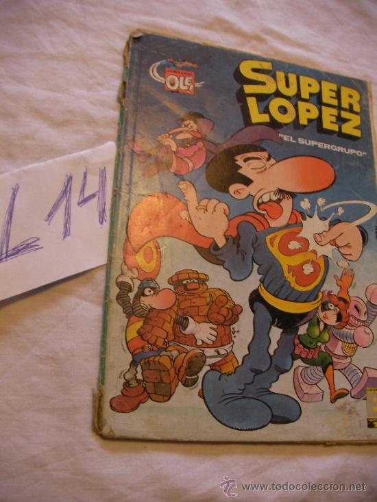 C&oacute;mics: ANTIGUO COMIC SUPER LOPEZ - ENVIO GRATIS  A ESPA&Ntilde;A - Foto 1