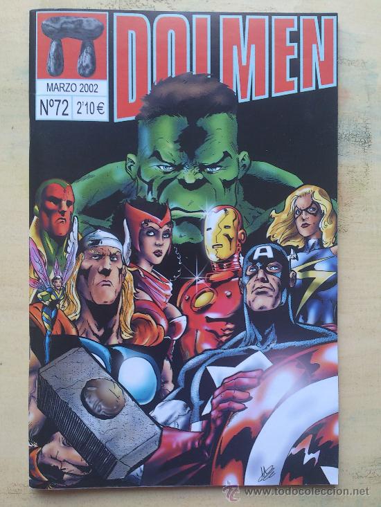 C&oacute;mics: REVISTA DOLMEN # 72 (MARZO 2002)