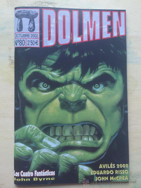 C&oacute;mics: REVISTA DOLMEN # 80 (OCTUBRE 2002)