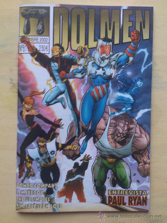 C&oacute;mics: REVISTA DOLMEN # 81 (NOVIEMBRE 2002) - Foto 1