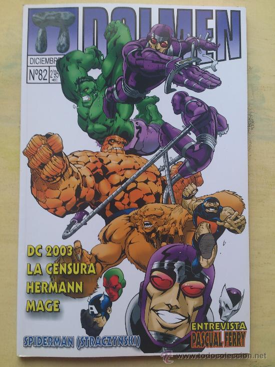 C&oacute;mics: REVISTA DOLMEN # 82 (DICIEMBRE 2002)