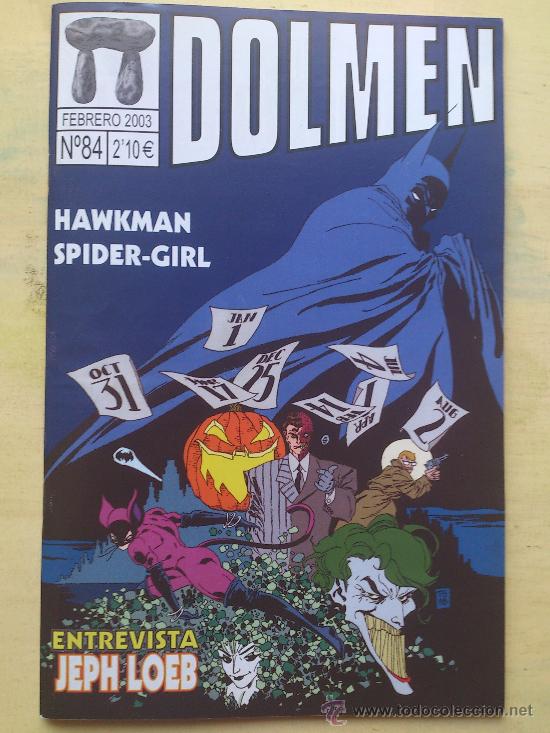 C&oacute;mics: REVISTA DOLMEN # 84 (FEBRERO 2003)
