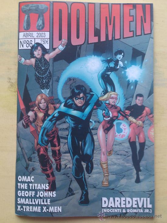 C&oacute;mics: REVISTA DOLMEN # 86 (ABRIL 2003)