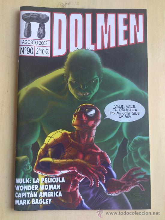 C&oacute;mics: REVISTA DOLMEN # 90 (AGOSTO 2003)