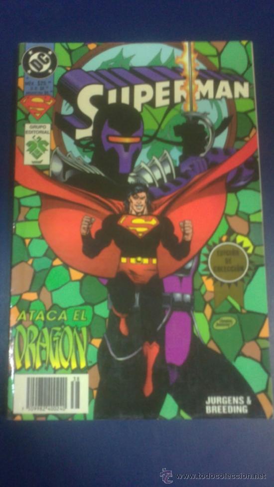 C&oacute;mics: SUPERMAN ATACA AL DRAGON COMIC JURGENS BREEDING (EDICION COLECCIONISTA) - Foto 1