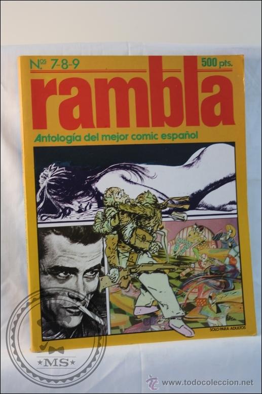 C&oacute;mics: Rambla Antologia de la Rambla N&uacute;meros  7, 8, y 9. - Foto 1