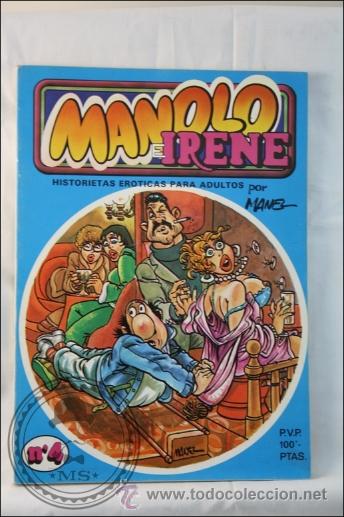 C&oacute;mics: MANOLO E IRENE   N&ordm; 4 Ediciones Dronte A&ntilde;o 1980 - Foto 1