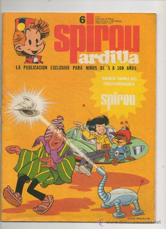 C&oacute;mics: SPIROU ARDILLA N&ordm; 6 -A4 - Foto 1