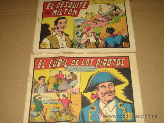 C&oacute;mics: MILTON EL CORSARIO - ORIGINALES - N&ordm; 34 - 35 - Foto 1