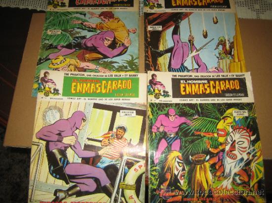 C&oacute;mics: EL HOMBRE ENMASCARADO - LOTE DE 4 COMICS - Foto 1
