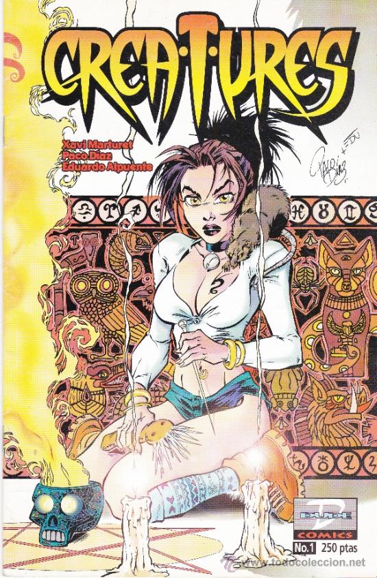 C&oacute;mics: CREATURES. 1 AL 4. COMPLETA. DUDE COMICS - Foto 1