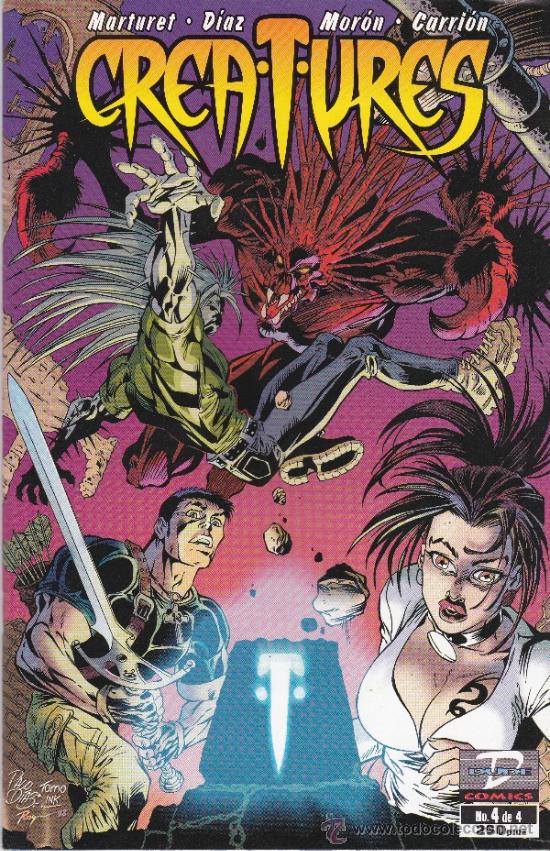 C&oacute;mics: CREATURES. 1 AL 4. COMPLETA. DUDE COMICS - Foto 4