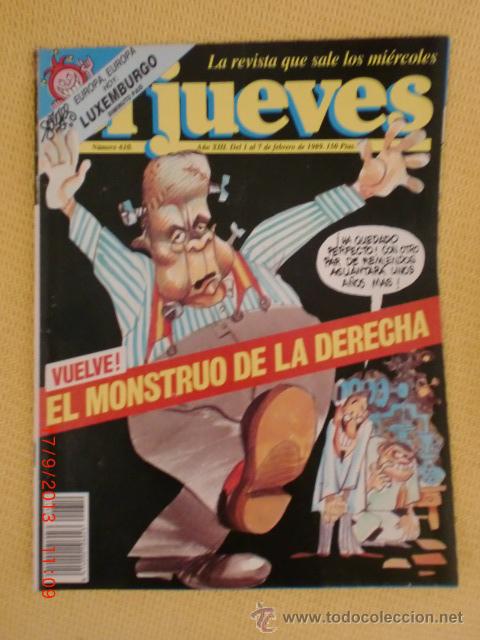 C&oacute;mics: EL JUEVES N&ordm; 610 1989 - Foto 1