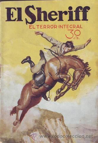 C&oacute;mics: EL TERROR INTEGRAL. El Sheriff n&ordm; 244. Ils. de Pedraza. - Foto 1