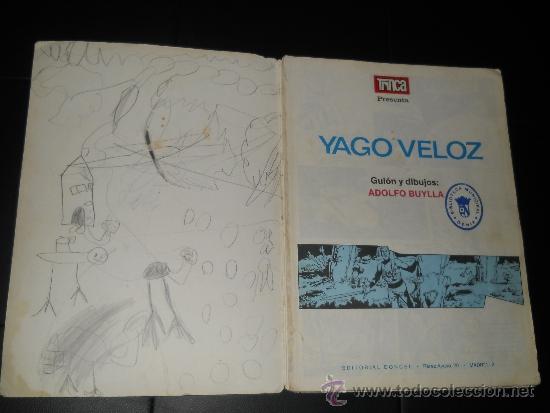 C&oacute;mics: TRINCA : YAGO VELOZ - LOS GRANDES EXITOS DEL COMIC - EDITORIAL DONCEL - 1977 - Foto 4