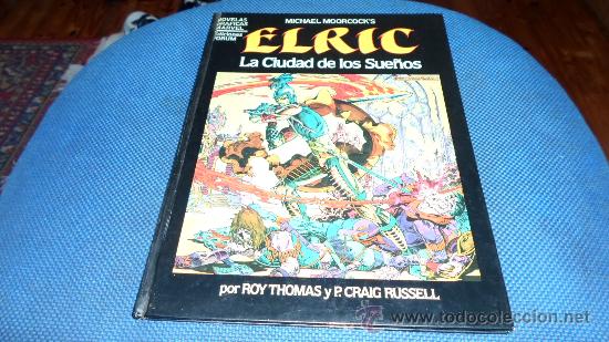 C&oacute;mics: Elric, La ciudad de los sue&ntilde;os, Novelas graficas Marvel, Ed. Forum - Foto 1