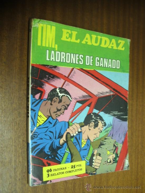 C&oacute;mics: TIM EL AUDAZ / COMPLETA 6 TOMOS / EUREDIT 1970 - Foto 2