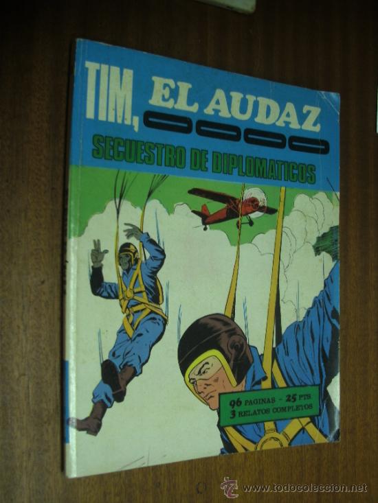 C&oacute;mics: TIM EL AUDAZ / COMPLETA 6 TOMOS / EUREDIT 1970 - Foto 3